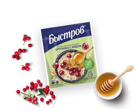 Брусника с мёдом