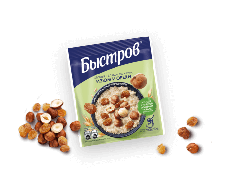 Изюм и орехи