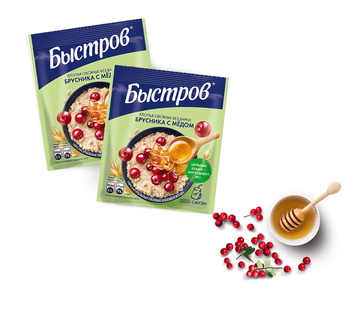 Брусника с мёдом