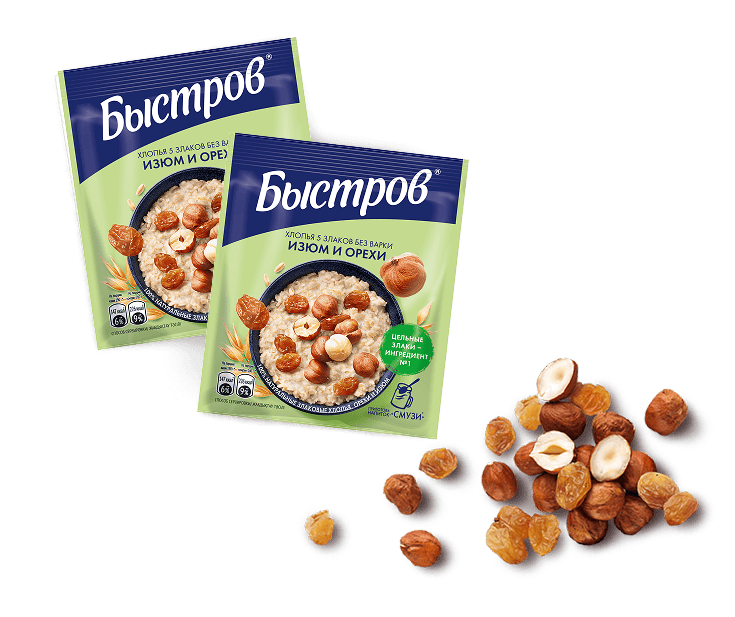 Изюм и орехи
