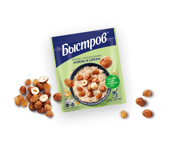 Изюм и орехи